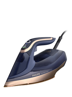 Philips Azur 8000 Series DST8050/26 SteamGlide Elite Steam Iron, Dark Blue, Dark Blue
