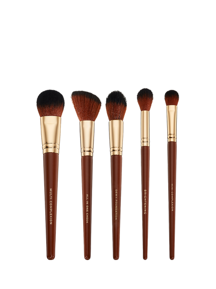 Spectrum Pantherine 5-Piece Face Makeup Brush Gift Set - view 2, 