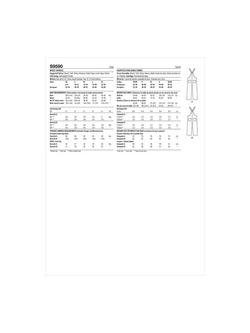 Simplicity Misses' Overalls Sewing Pattern, S9590, A - view 2, 