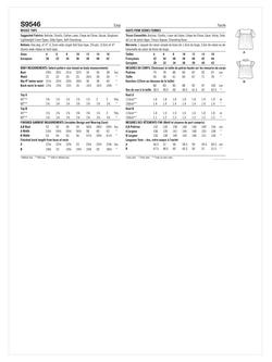 Simplicity Misses' Pullover Tops Sewing Pattern, S9546, A - view 2, 