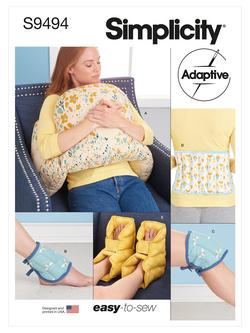 Simplicity Hot and Cold Comfort Packs Sewing Pattern, S9494, OS, 