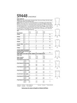 Simplicity Misses' 1940s Vintage Blouses Sewing Pattern, S9448, A - view 2, 