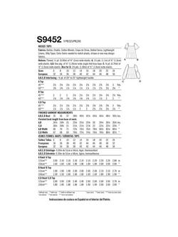 Simplicity Misses' Pull-On Pleated Tops Sewing Pattern, S9452 - view 2, 