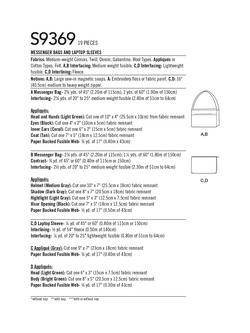 Simplicity Messenger Bags and Laptop Sleeves Sewing Pattern, S9369 - view 2, Multi