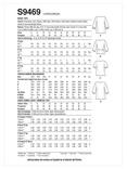 Simplicity Misses' Pullover Tops Sewing Pattern, S9469