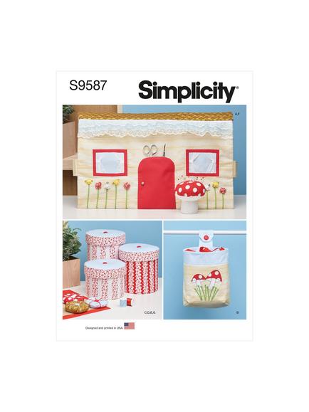 Simplicity Swing Room Accessories Sewing Pattern, S9587OS, 