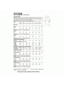 Simplicity Unisex Jackets Sewing Pattern, S9388, A - view 2, 