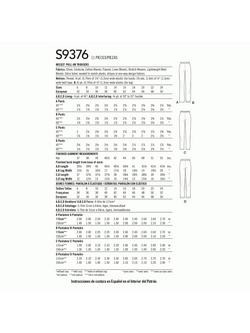 Simplicity Misses' Pull-On Trousers Sewing Pattern, S9376, H5 - view 2, 