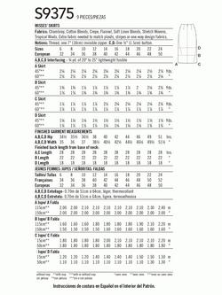 Simplicity Faux Wrap Skirt Paper Pattern, SS9375 - view 2, Multi