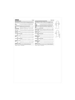 Simplicity Misses' Caftans and Wraps Sewing Pattern, S9602 - view 2, 