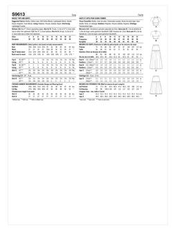 Simplicity Misses' Halter Tops and Skirts Sewing Pattern, S9613 - view 2, 