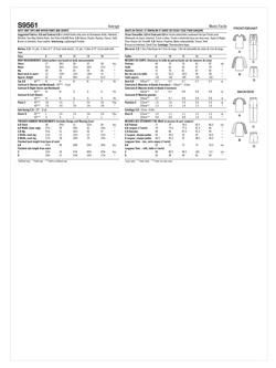 Simplicity Boys' Knit Top, Woven Pants and Shorts Sewing Pattern, SS9561, A - view 2, 