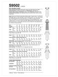 Simplicity Misses' and Women's Regency Costumes Paper Pattern, S9502