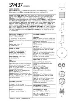 Simplicity Christmas Decorations Sewing Pattern, S9437, OS - view 2, 