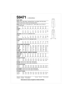 Simplicity Misses' Cropped Pants Sewing Pattern, S9471 - view 2, 