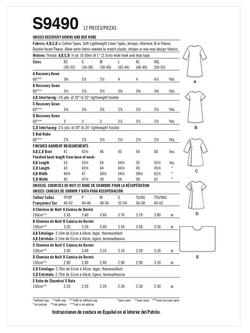 Simplicity Unisex Recovery Gowns and Bed Robe, S9490 - view 2, 