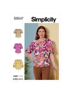 Simplicity Misses' Top and Tunic Sewing Pattern, S9547, 