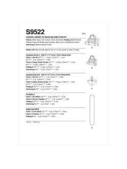 Simplicity Kitchen Textiles Sewing Pattern, S9522, OS - view 2, 