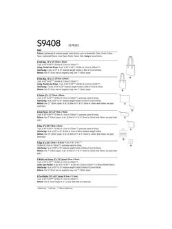 Simplicity Bags and Small Accessories Sewing Pattern, S9408,OS - view 2, 
