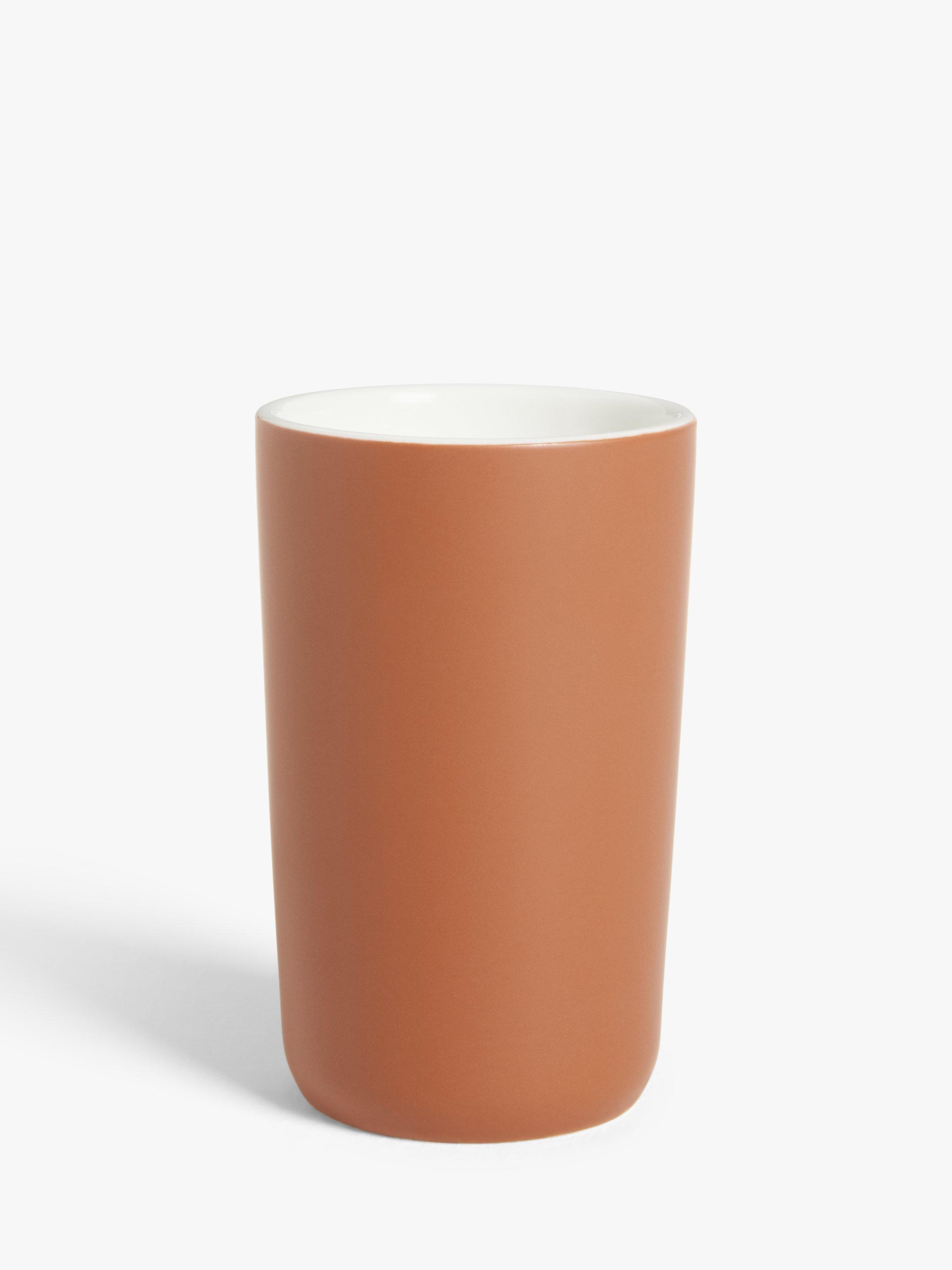 John Lewis Terracotta Bathroom Tumbler, Natural