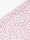 John Lewis Red & Pink Hearts Wrapping Paper, 5m