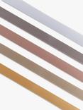 John Lewis Metallic Gift Ribbon, 2m, Pack of 5