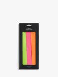 John Lewis Neon Tissue Paper, Pack of 12