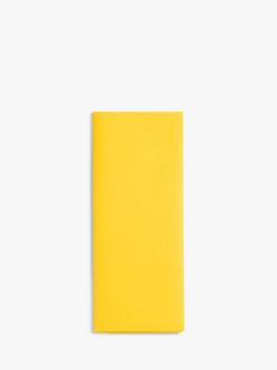 John Lewis Tissue Paper, Pack of 5, Yellow, Yellow