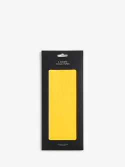 John Lewis Tissue Paper, Pack of 5, Yellow - view 2, Yellow