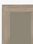 One.World Wilton Elise Rectangular Panelled Wood Wall Mirror, 103 x 139cm, White