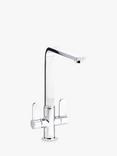 John Lewis Phoenix 2 Lever Kitchen Tap
