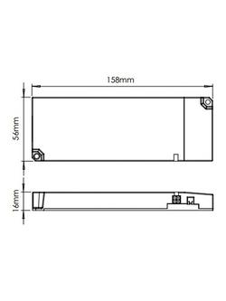 Sensio Titan+ 30W Fitted Kitchen Lights Driver - view 2, White/Grey
