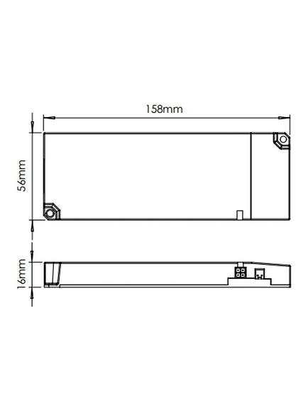Sensio Titan+ 30W Fitted Kitchen Lights Driver - view 2, White/Grey