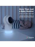 Hubble Nursery Pal Glow+ 5" Smart Video Baby Monitor