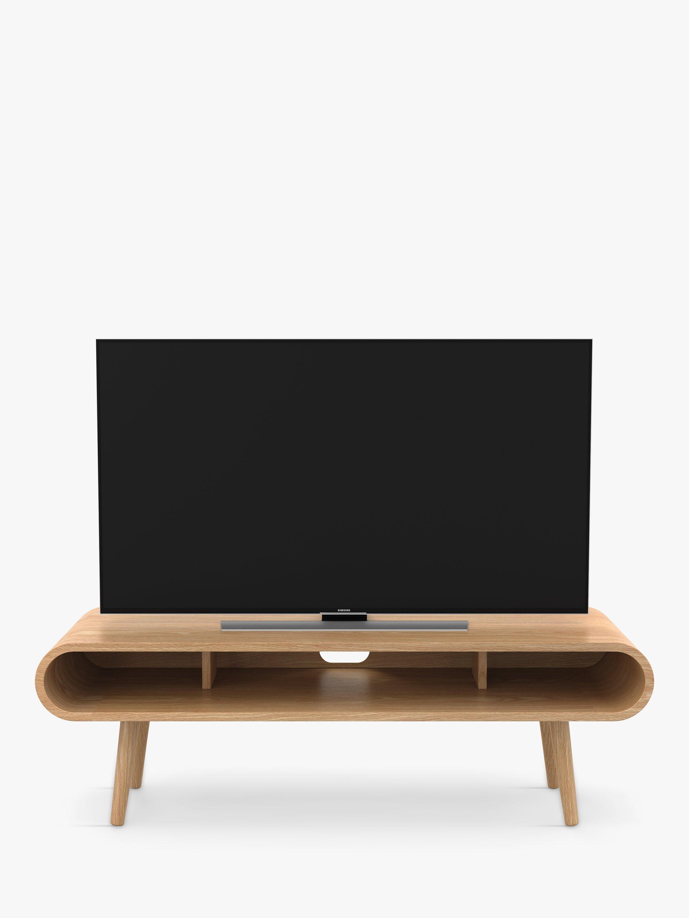 Tom Schneider Loopy 130 TV Stand for TVs up to 55", Natural Oak