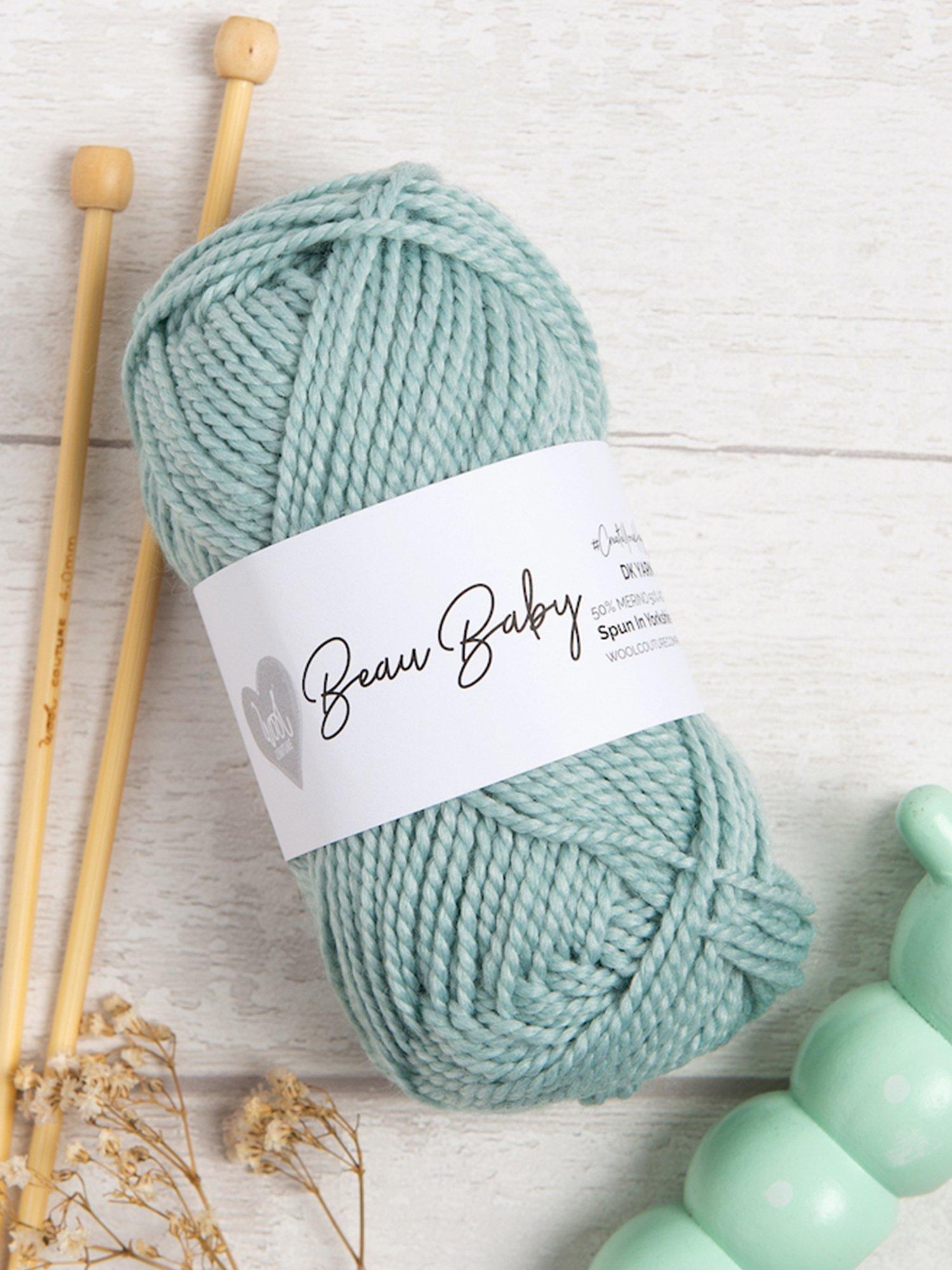 Wool Couture Beau Baby DK Knitting Yarn, 50g, Teal