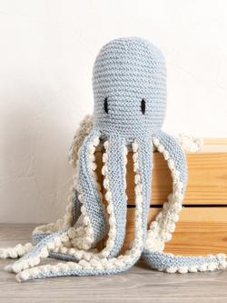 Wool Couture Robyn Octopus Knitting Kit - view 2, Blue