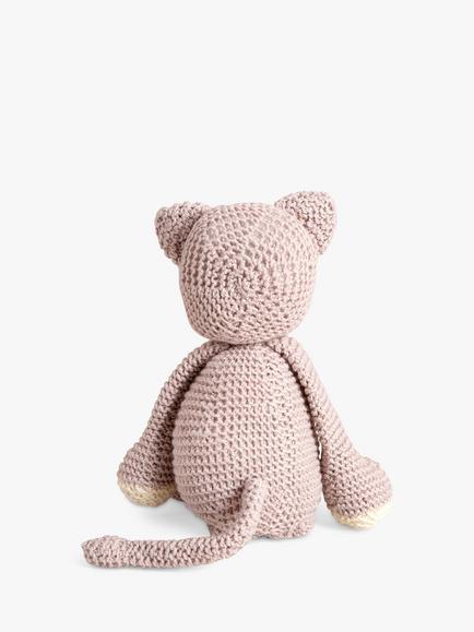 Wool Couture Chloe Cat Knitting Kit - view 2, Brown
