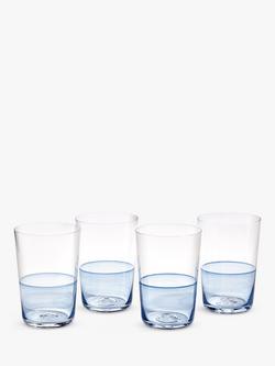 Royal Doulton 1815 Highball Glass, 500ml, Set of 4, Blue