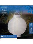 Kaemingk LED Solar Lantern, White