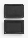 John Lewis Baking Tray & Roaster, Set of 2, 33cm
