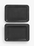 John Lewis ANYDAY Baking Tray & Roaster, Set of 2, 33cm