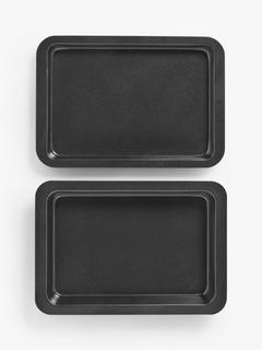 John Lewis Baking Tray & Roaster, Set of 2, 33cm