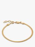 Monica Vinader Snake Chain Bracelet, Gold