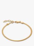 Monica Vinader Snake Chain Bracelet, Gold