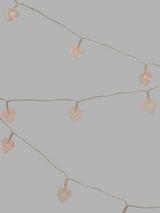 John Lewis Heart 20 LED Lights, Red