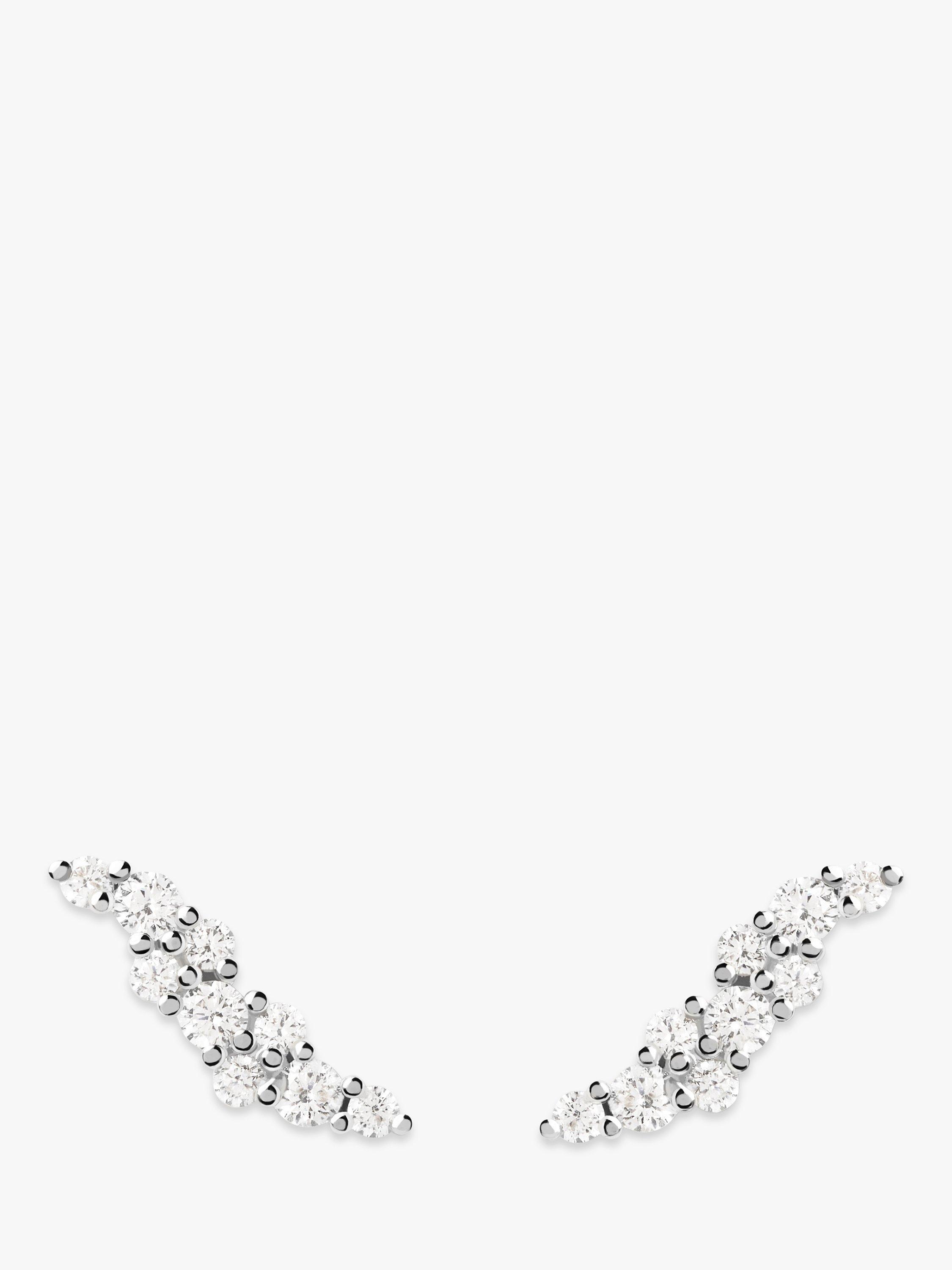 PDPAOLA Natura Cubic Zirconia Stud Earrings