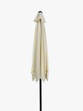 John Lewis Aluminium Wind-Up Parasol, 2.7m