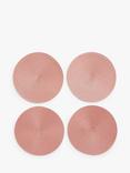 John Lewis ANYDAY Round Braided Placemats, Set of 4, Tuscan Clay
