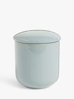John Lewis Fine China Kitchen Storage Jar, 650ml, Grey